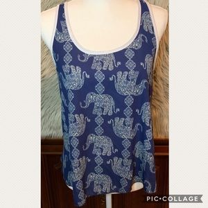 Persaya || Blue Slinky Elephant Tank
